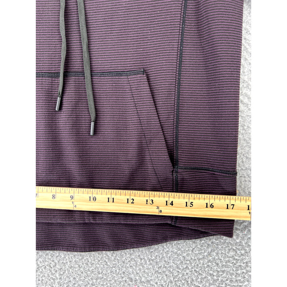 ATHLETA Hoodie Sweatshirt Womens XXS Purple Pullover Thumbholes Comfy - Picture 5 of 12